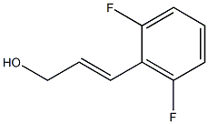 (E)-3-(2,6-difluorophenyl)prop-2-en-1-ol Structure