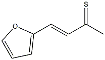 (E)-4-(furan-2-yl)but-3-ene-2-thione 结构式