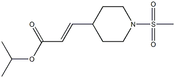 (E)-isopropyl 3-(1-(methylsulfonyl)piperidin-4-yl)acrylate
