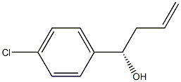 (S)-1-(4-chlorophenyl)but-3-en-1-ol Struktur