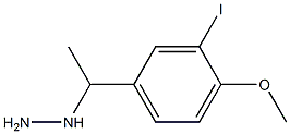 1-(1-(3-iodo-4-methoxyphenyl)ethyl)hydrazine