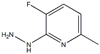 1-(3-fluoro-6-methylpyridin-2-yl)hydrazine Structure