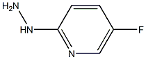 1-(5-fluoropyridin-2-yl)hydrazine Struktur