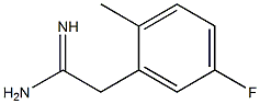 2-(5-fluoro-2-methylphenyl)acetamidine