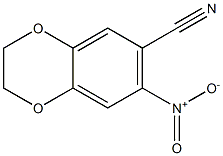 2,3-dihydro-7-nitrobenzo[b][1,4]dioxine-6-carbonitrile 结构式
