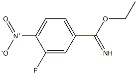 3-fluoro-4-nitro-benzimidic acid ethyl ester