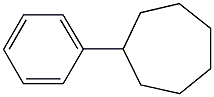 phenylcycloheptane,,结构式