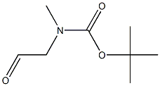 tert-butyl formylmethylmethylcarbamate Structure
