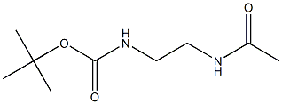 Tert-Butyl 2-Acetamidoethylcarbamate Structure