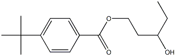 1,3-Pentanediol mono(4-tert-butylbenzoate) Structure