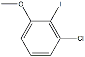 3-Chloro-2-iodoanisole Structure