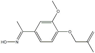 (1E)-1-{3-methoxy-4-[(2-methylprop-2-enyl)oxy]phenyl}ethanone oxime|