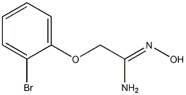 (1Z)-2-(2-bromophenoxy)-N'-hydroxyethanimidamide
