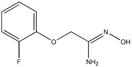 (1Z)-2-(2-fluorophenoxy)-N'-hydroxyethanimidamide|