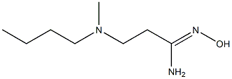 (1Z)-3-[butyl(methyl)amino]-N'-hydroxypropanimidamide