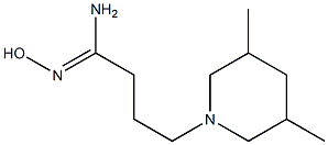 (1Z)-4-(3,5-dimethylpiperidin-1-yl)-N'-hydroxybutanimidamide