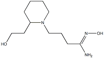 (1Z)-N'-hydroxy-4-[2-(2-hydroxyethyl)piperidin-1-yl]butanimidamide