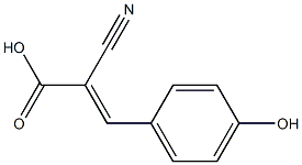 (2E)-2-cyano-3-(4-hydroxyphenyl)acrylic acid