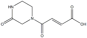  (2E)-4-oxo-4-(3-oxopiperazin-1-yl)but-2-enoic acid