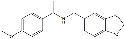 (2H-1,3-benzodioxol-5-ylmethyl)[1-(4-methoxyphenyl)ethyl]amine