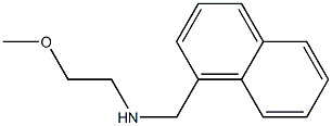 (2-methoxyethyl)(naphthalen-1-ylmethyl)amine
