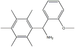(2-methoxyphenyl)(2,3,4,5,6-pentamethylphenyl)methanamine