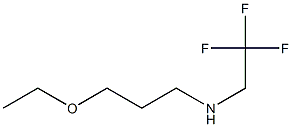 (3-ethoxypropyl)(2,2,2-trifluoroethyl)amine Struktur
