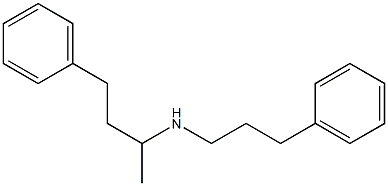 (4-phenylbutan-2-yl)(3-phenylpropyl)amine Struktur