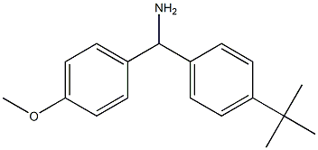(4-tert-butylphenyl)(4-methoxyphenyl)methanamine