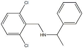 [(2,6-dichlorophenyl)methyl](1-phenylethyl)amine Structure