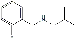 [(2-fluorophenyl)methyl](3-methylbutan-2-yl)amine