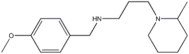 [(4-methoxyphenyl)methyl][3-(2-methylpiperidin-1-yl)propyl]amine