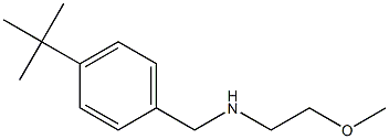 [(4-tert-butylphenyl)methyl](2-methoxyethyl)amine Struktur