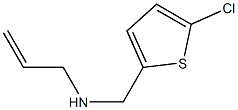 [(5-chlorothiophen-2-yl)methyl](prop-2-en-1-yl)amine Struktur