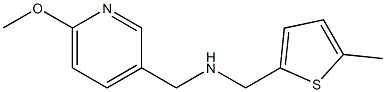 [(6-methoxypyridin-3-yl)methyl][(5-methylthiophen-2-yl)methyl]amine