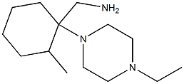 [1-(4-ethylpiperazin-1-yl)-2-methylcyclohexyl]methylamine Structure
