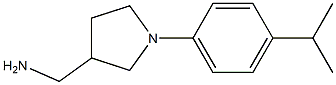 [1-(4-isopropylphenyl)pyrrolidin-3-yl]methylamine Structure