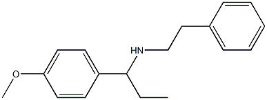 [1-(4-methoxyphenyl)propyl](2-phenylethyl)amine