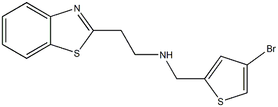 [2-(1,3-benzothiazol-2-yl)ethyl][(4-bromothiophen-2-yl)methyl]amine