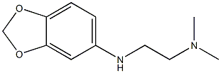 [2-(2H-1,3-benzodioxol-5-ylamino)ethyl]dimethylamine Structure
