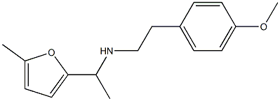 [2-(4-methoxyphenyl)ethyl][1-(5-methylfuran-2-yl)ethyl]amine