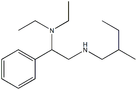 [2-(diethylamino)-2-phenylethyl](2-methylbutyl)amine