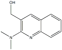 [2-(dimethylamino)quinolin-3-yl]methanol Structure