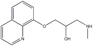 [2-hydroxy-3-(quinolin-8-yloxy)propyl](methyl)amine|