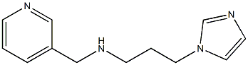 [3-(1H-imidazol-1-yl)propyl](pyridin-3-ylmethyl)amine Structure
