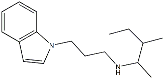 [3-(1H-indol-1-yl)propyl](3-methylpentan-2-yl)amine|