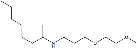 [3-(2-methoxyethoxy)propyl](octan-2-yl)amine Structure