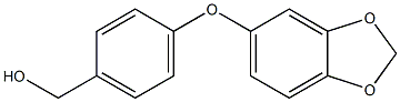 [4-(2H-1,3-benzodioxol-5-yloxy)phenyl]methanol Struktur