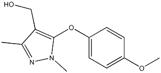 [5-(4-methoxyphenoxy)-1,3-dimethyl-1H-pyrazol-4-yl]methanol