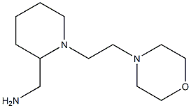 {1-[2-(morpholin-4-yl)ethyl]piperidin-2-yl}methanamine Structure